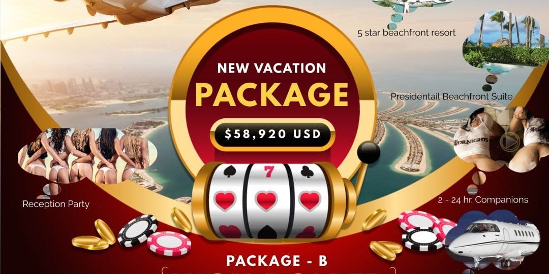 high roller casino private jet theme package